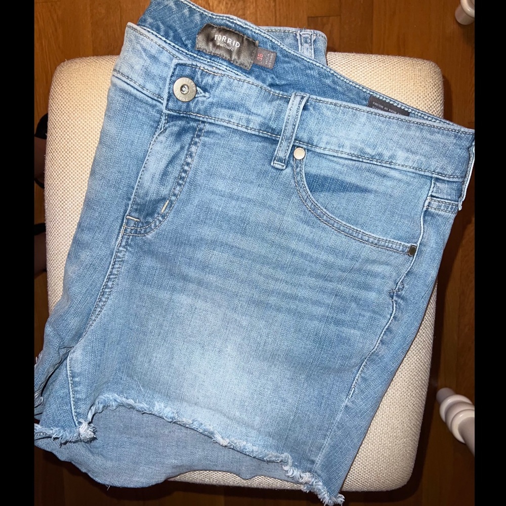 Torrid Jean Shorts